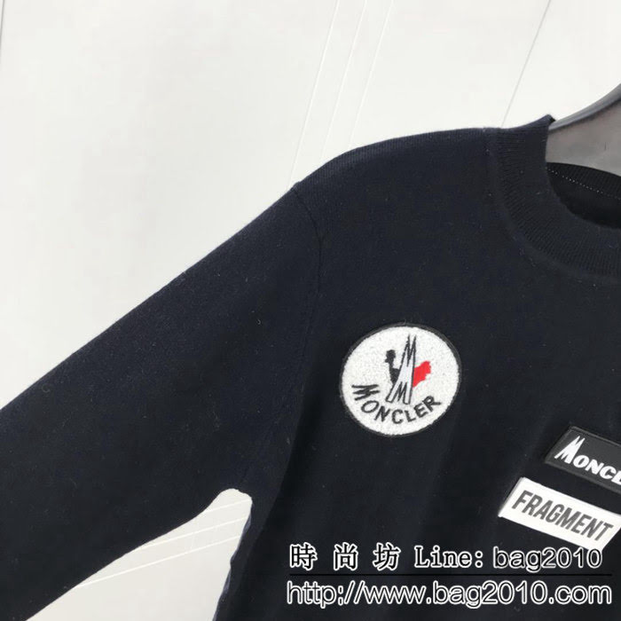 MONCLER蒙口 X 藤原浩聯名款 舒適透氣柔軟 男款羊毛衫 ydi1556